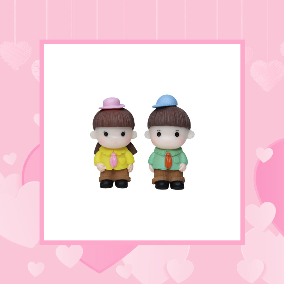 Kids with Cap Miniature Set