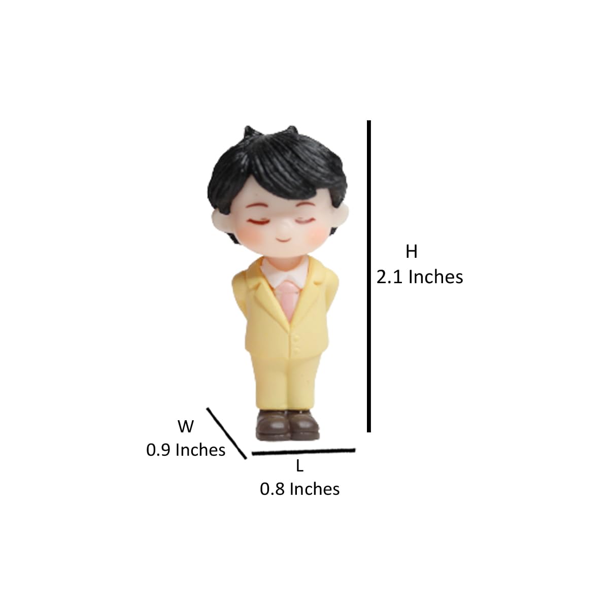 Forehead Kissing Couple Figurine