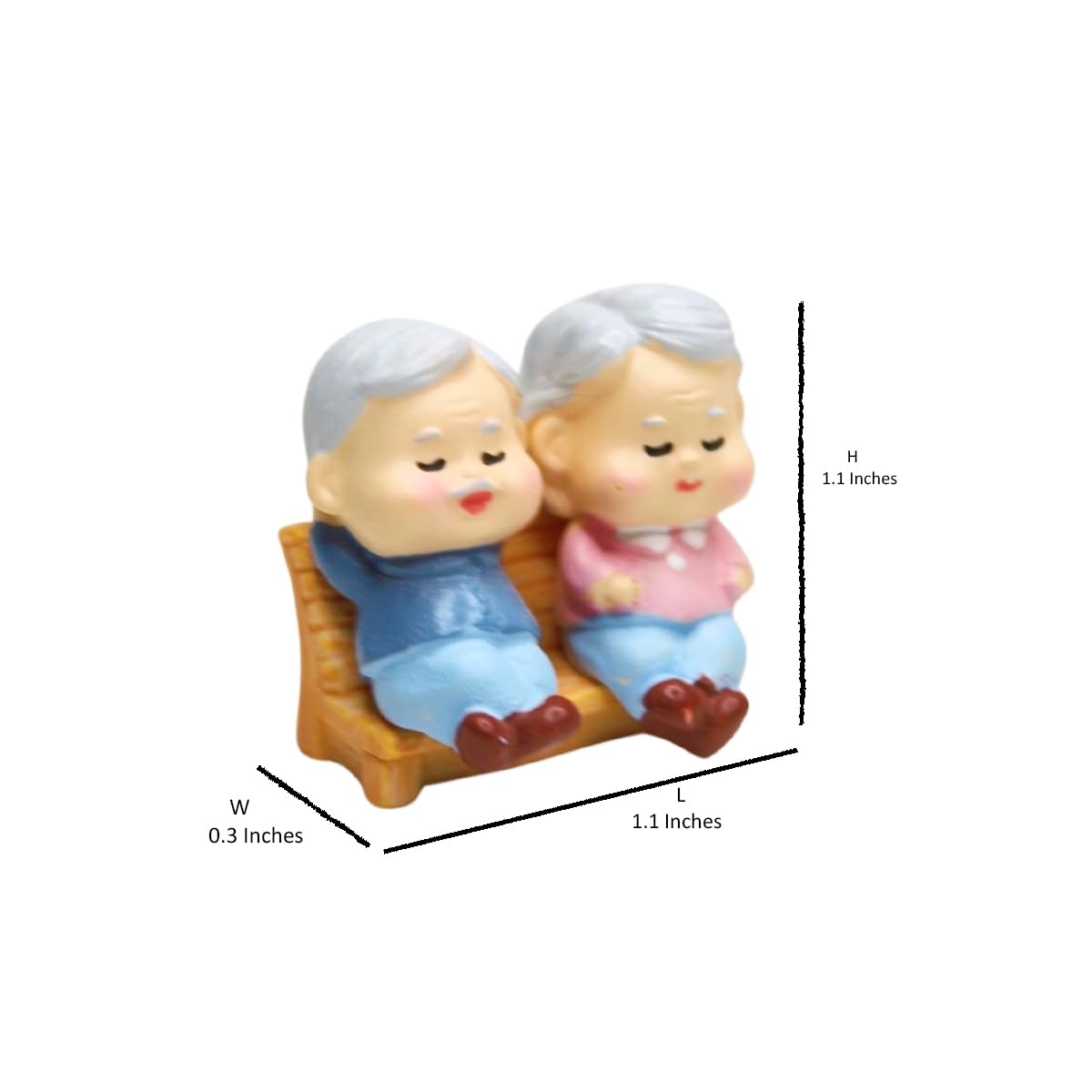 Grandma & Grandpa Miniature (Pack of 4)