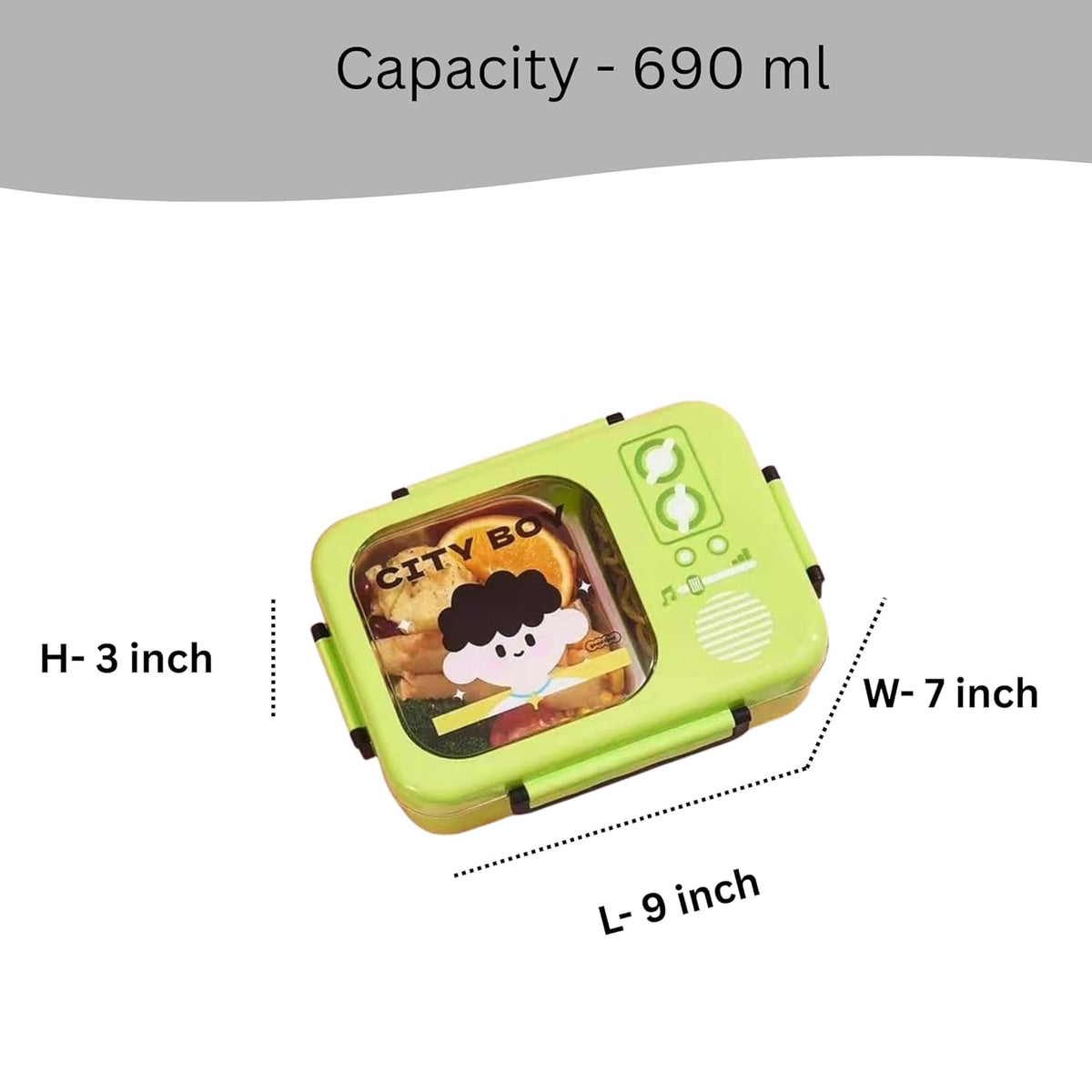 City Bento Lunch Box
