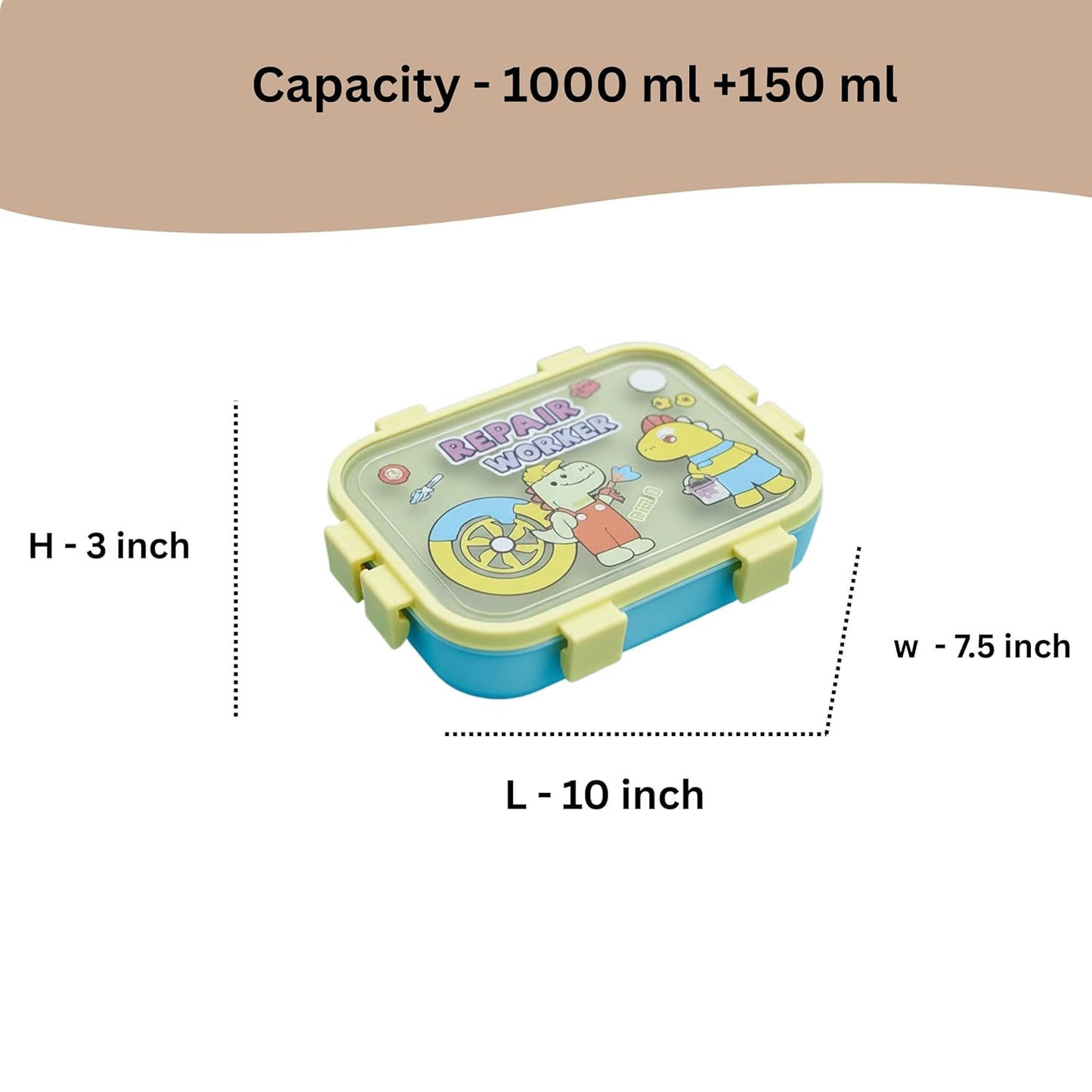 Cartoon Bento Lunch Box