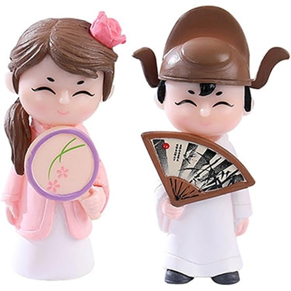 Sweetheart Couple Miniature Statues