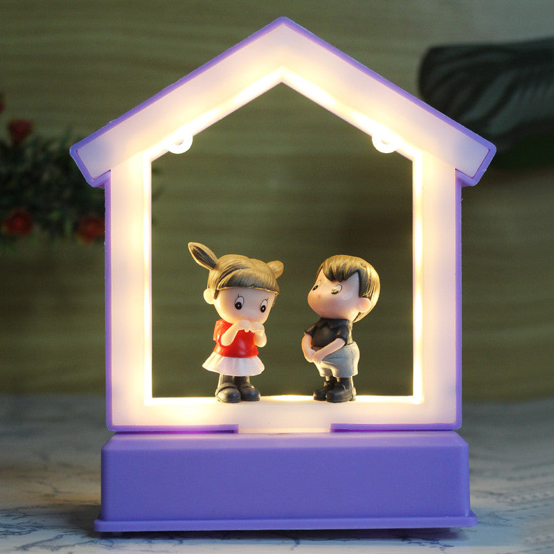 Romantic LED Frame with 3D Miniature