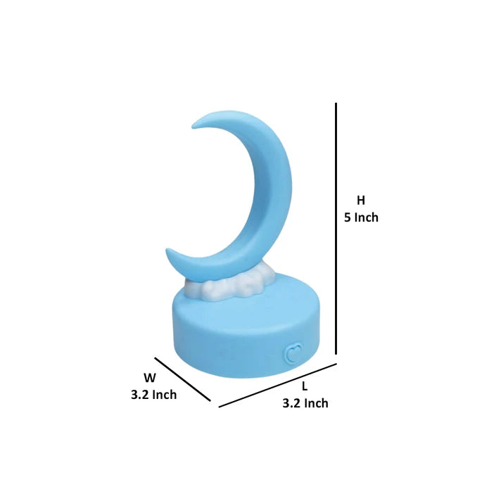 Moon-Shaped LED Light