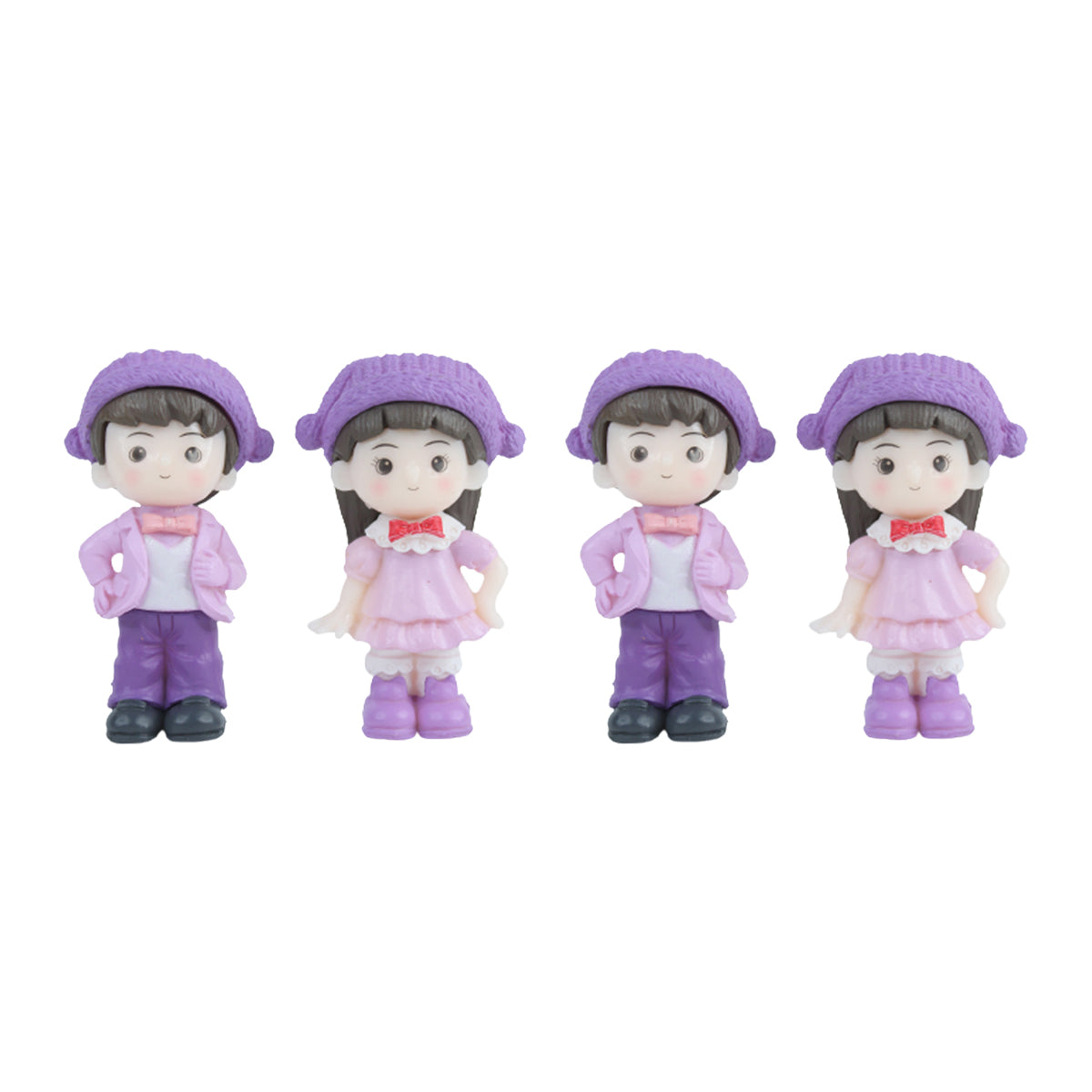 Set of 4 Couple Miniature