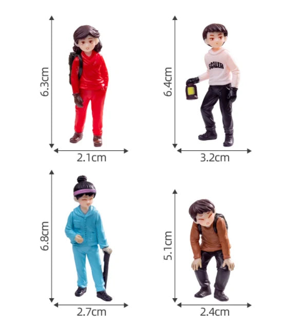 Smart Couple Miniature (Pack of 4)