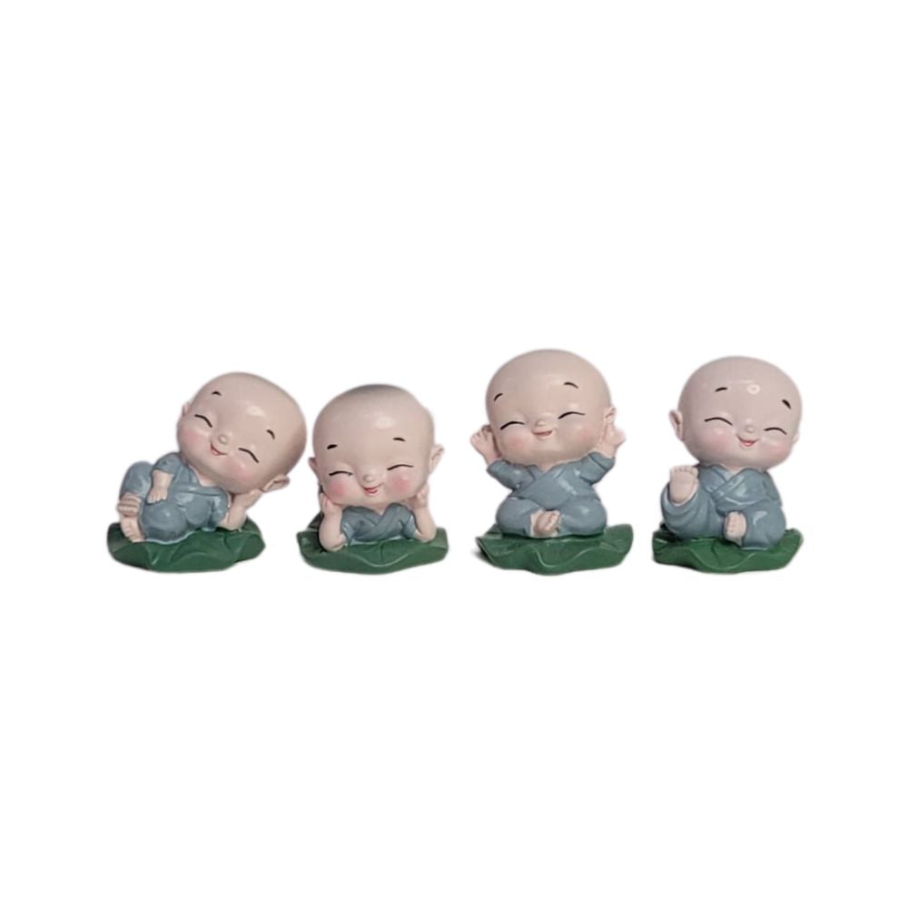 Smiling Baby Monks Set of 4
