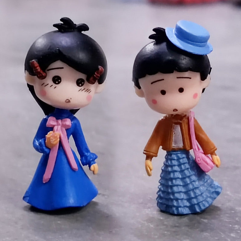 Doll Style Couple Miniature (Blue)