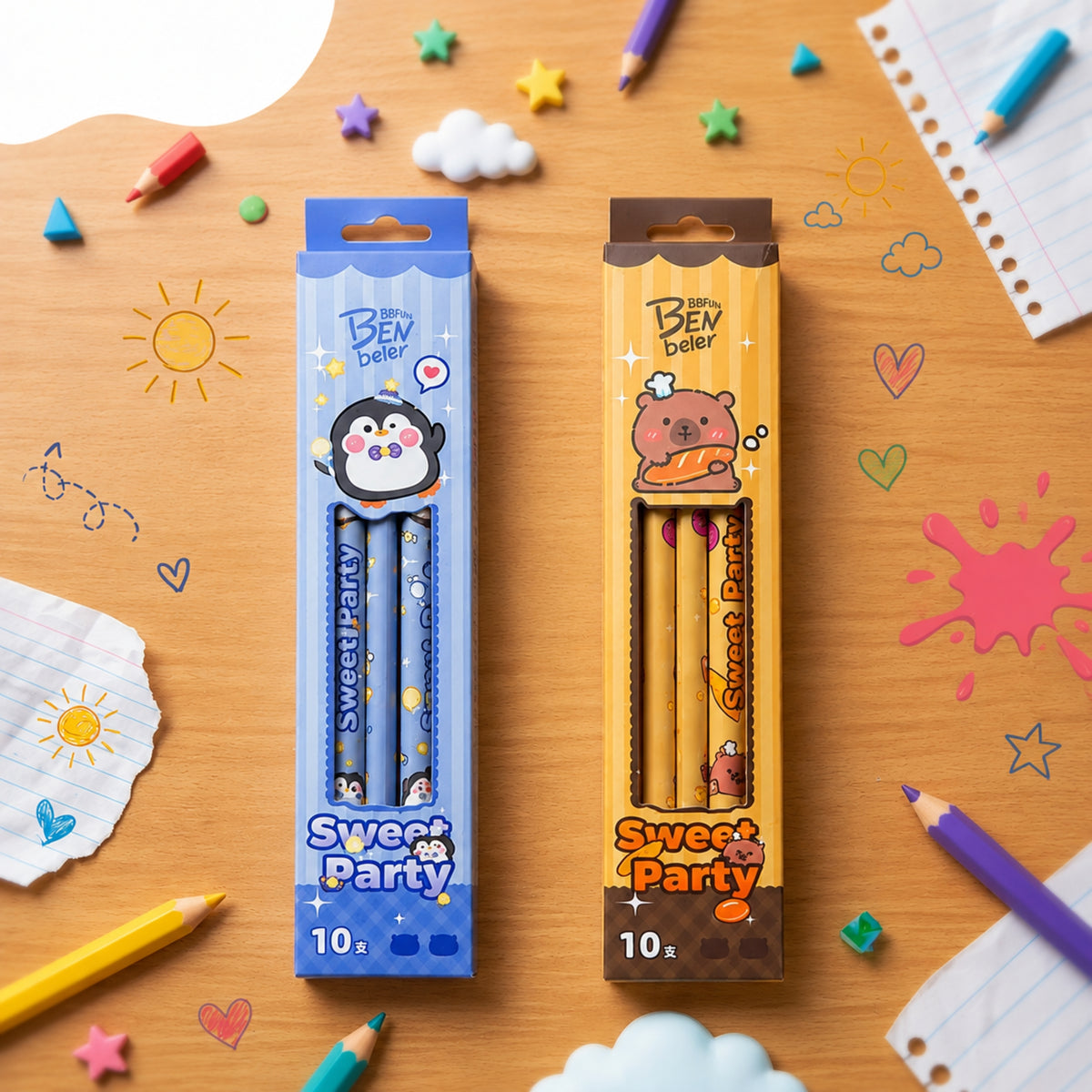 Mini HB Pencil Duo