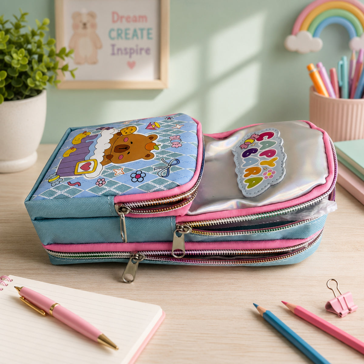 Capybara Cutie Pencil Pouch