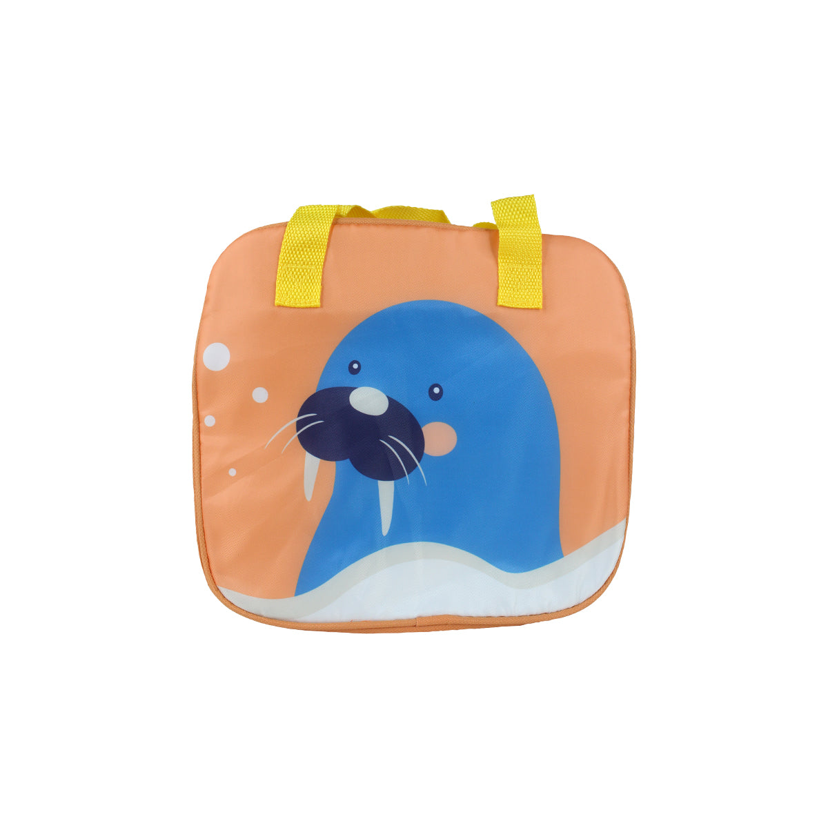 Insulated Tiffin Bag - Blue & Peach
