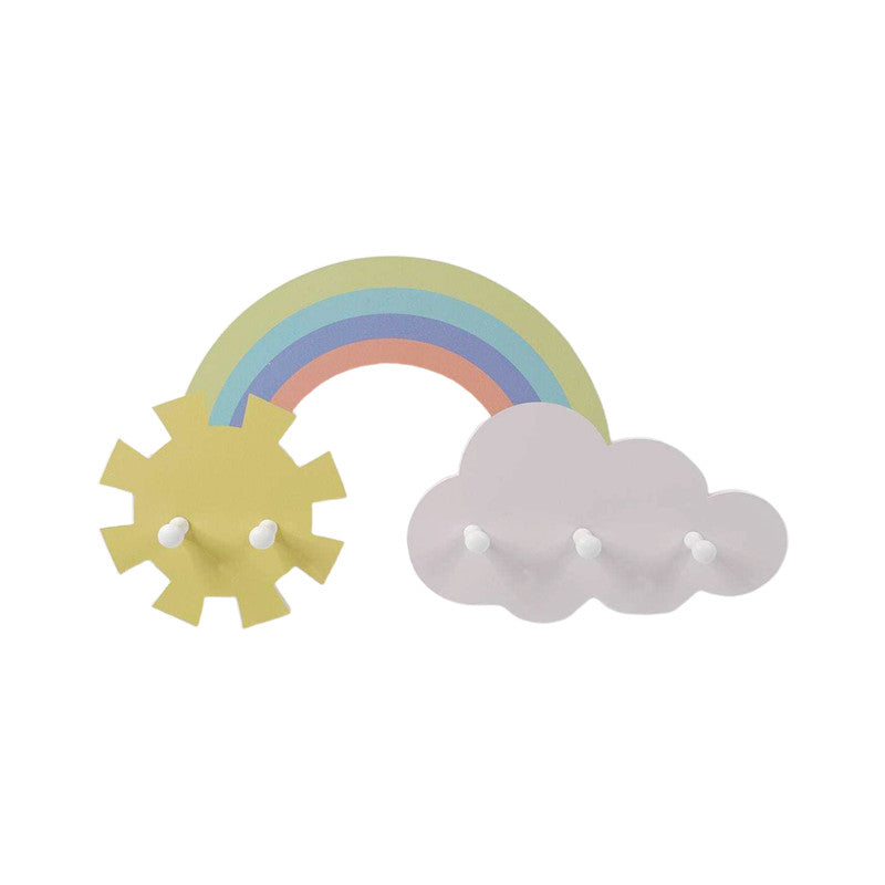 Wooden Cloud Hook Hanger - Design 1