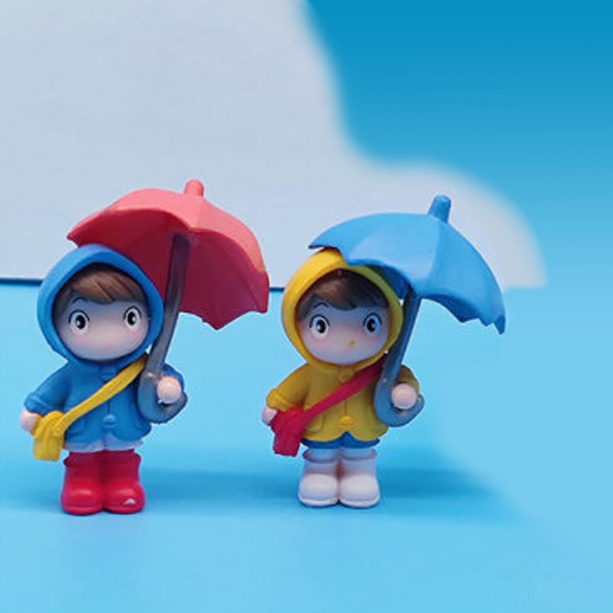 Umbrella Couple Miniature - Design 1