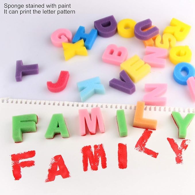 Alphabet Bath Foam Letters