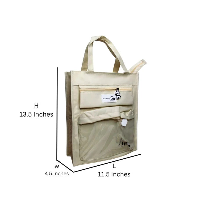 Kids Multi-Pocket Tote Bag