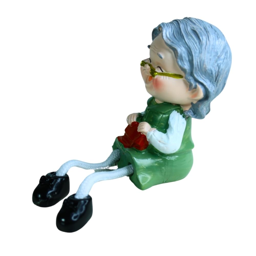 Grandparents & Grandkids Hanging Dolls (Set of 4)
