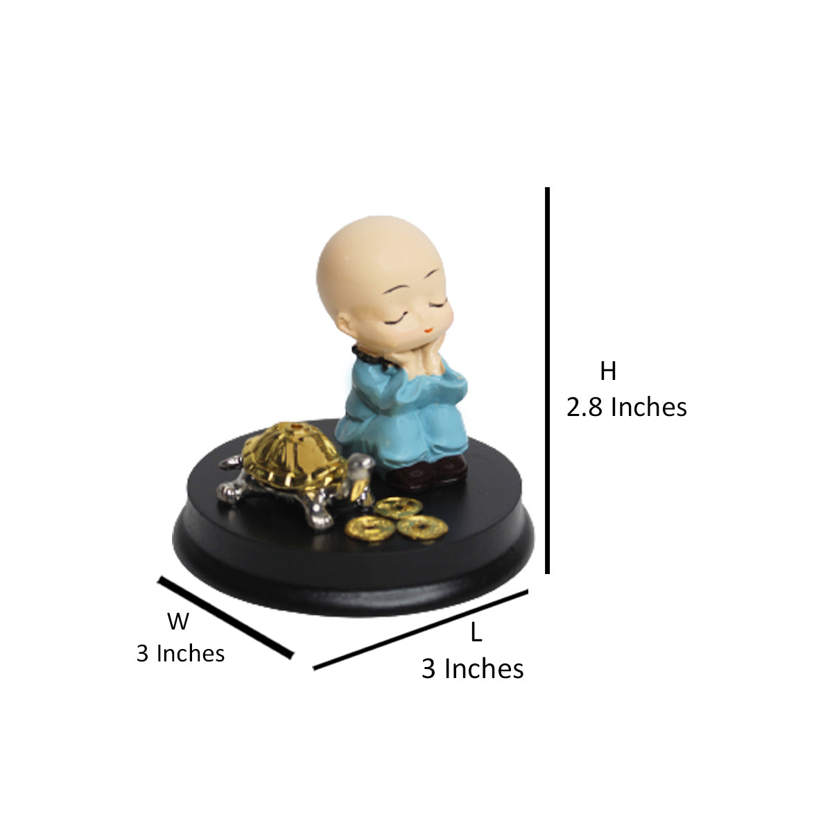 Relaxing Monk Incense Stick Stand