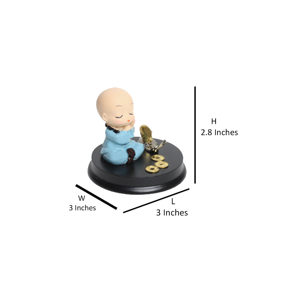Sleeping Monk Incense Stick Stand