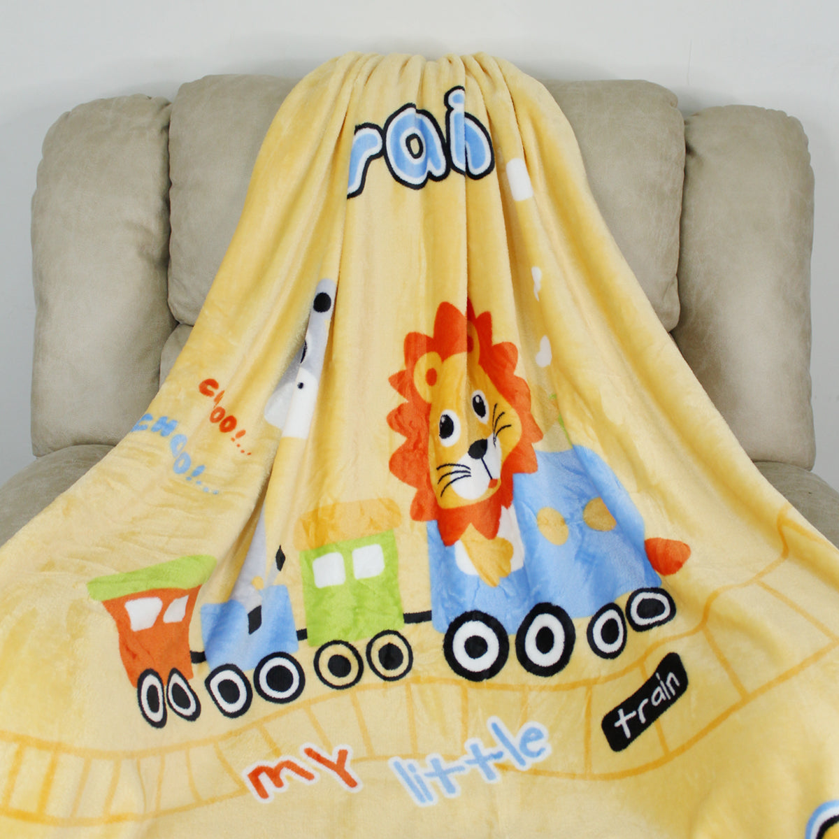 Kids Fleece Throw Blanket - Design 3