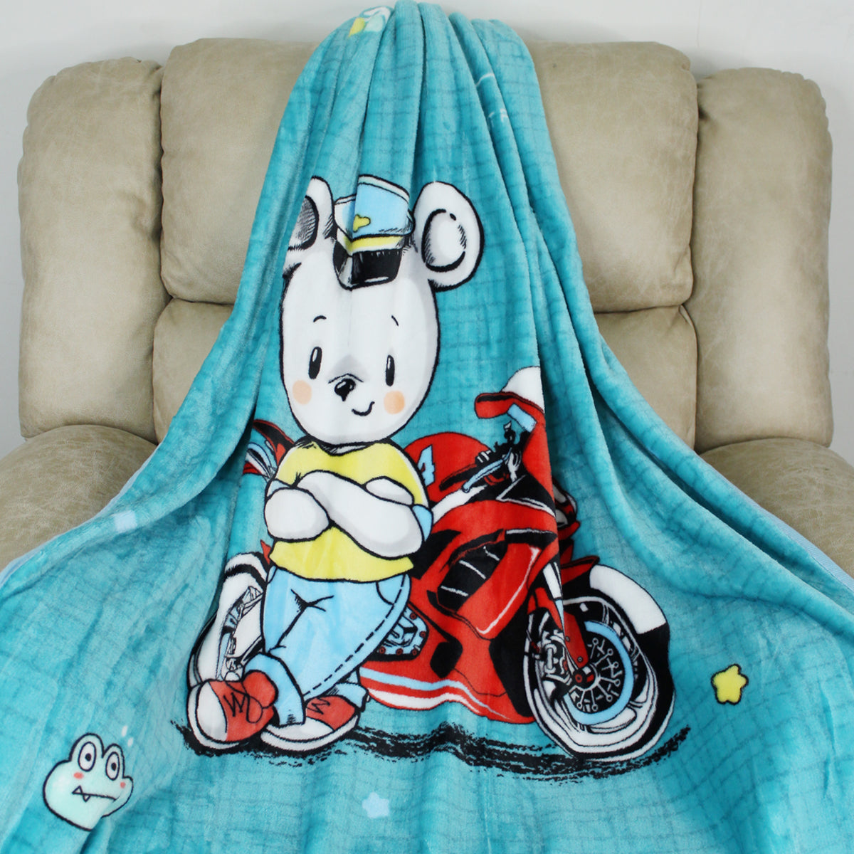 Kids Fleece Throw Blanket - Design 1