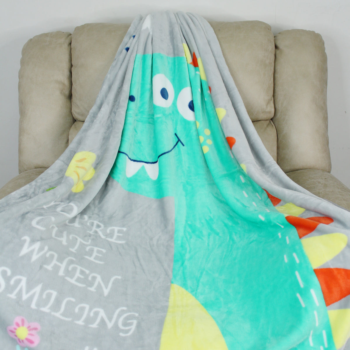 Kids Fleece Throw Blanket - Design 2