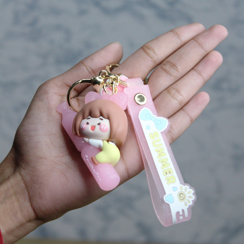 Summer Keychain - Pink