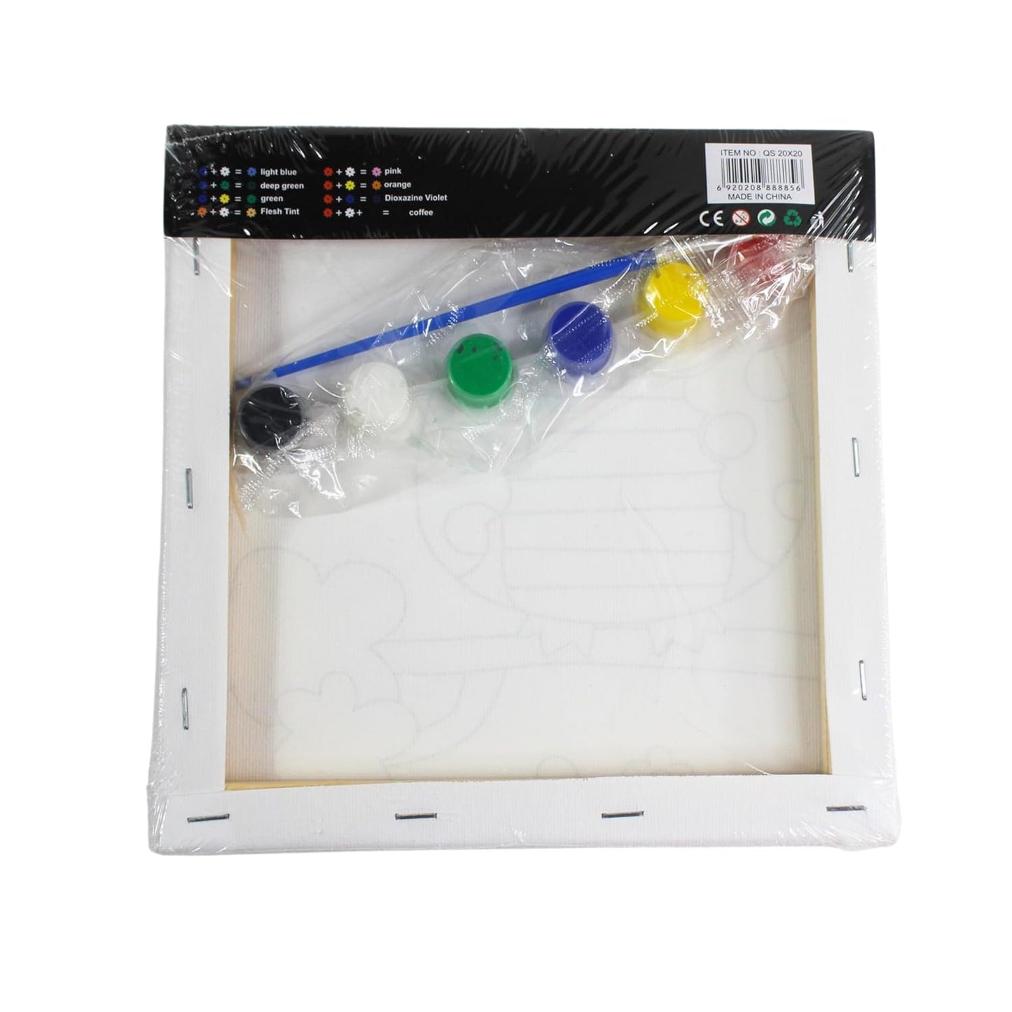 DIY Pre-Drawn Canvas Kit - Design 2