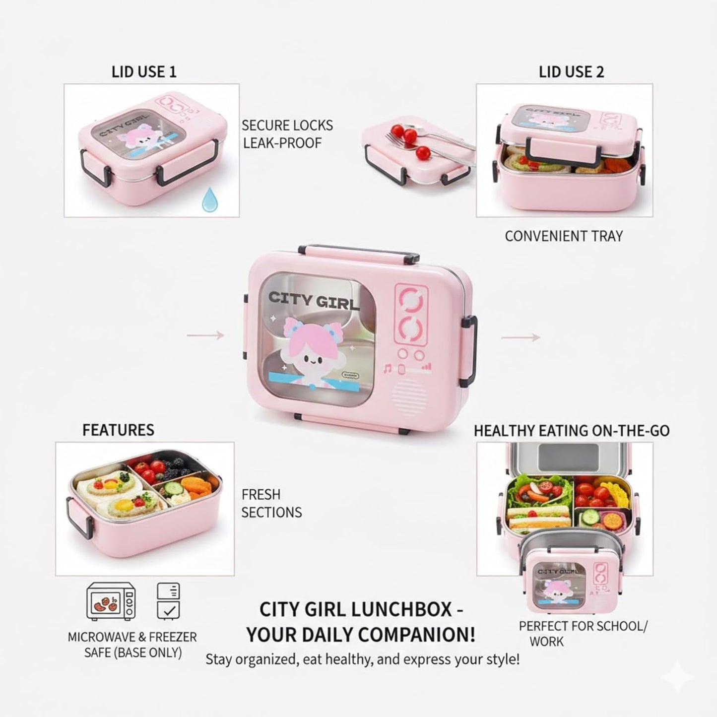 City Bento Lunch Box