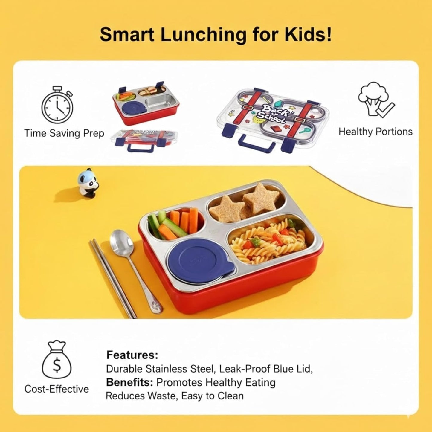 Leakproof Tiffin Box 700ml