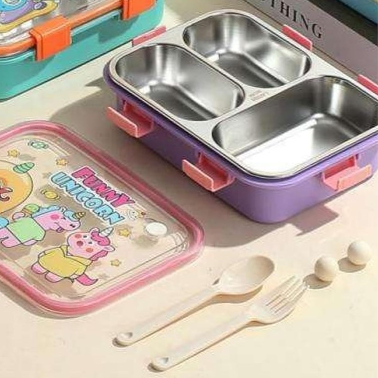 Cartoon Bento Lunch Box