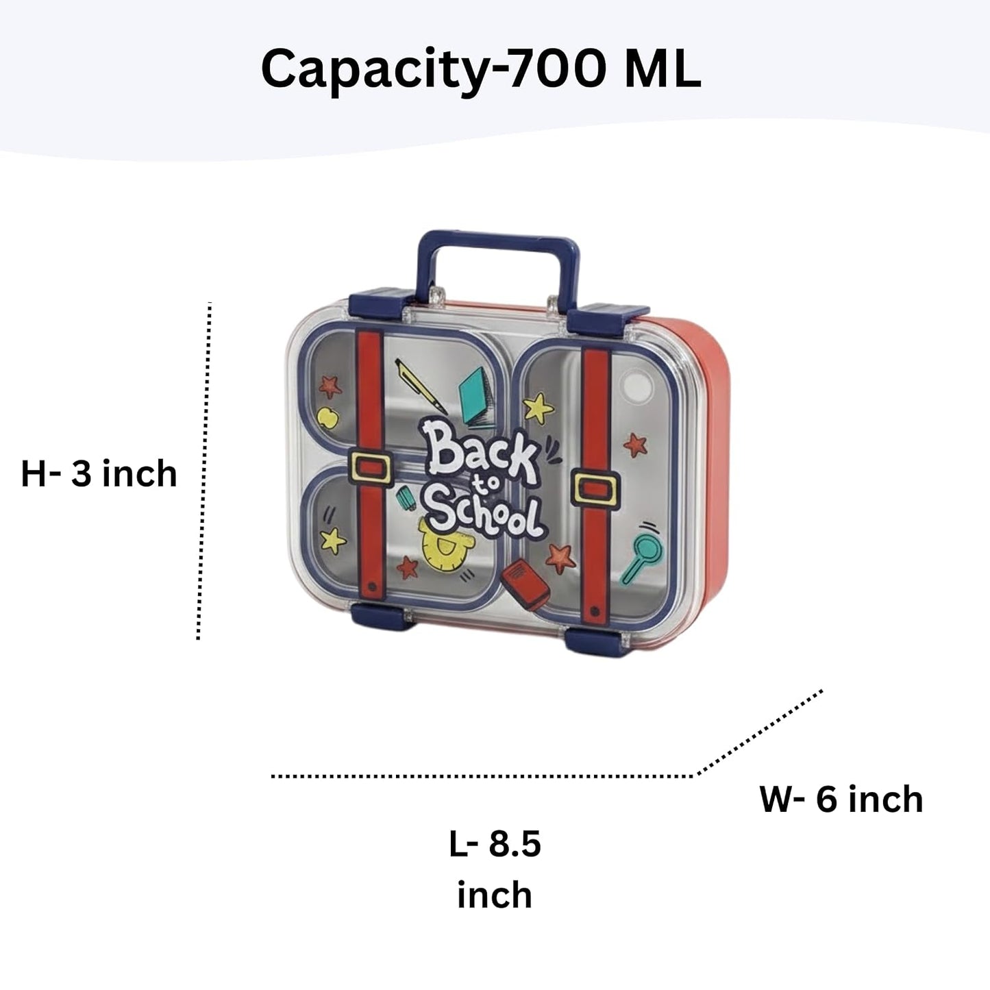 Leakproof Tiffin Box 700ml