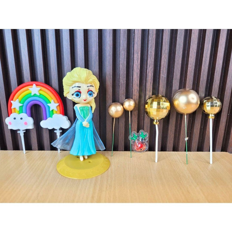 Princess Cake Topper - Elsa