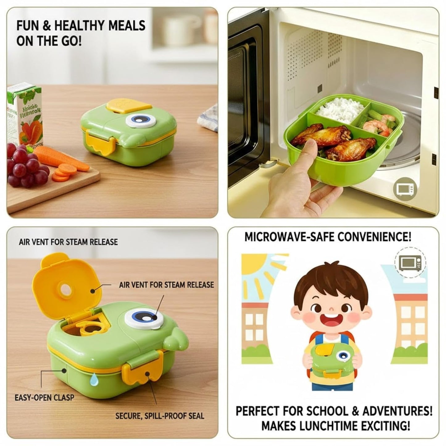 Plastic Lunch Box 750ml
