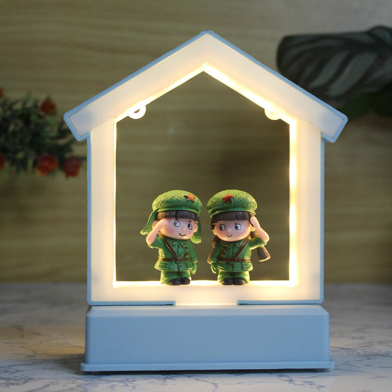 Hut-Shaped LED Light - Design 3