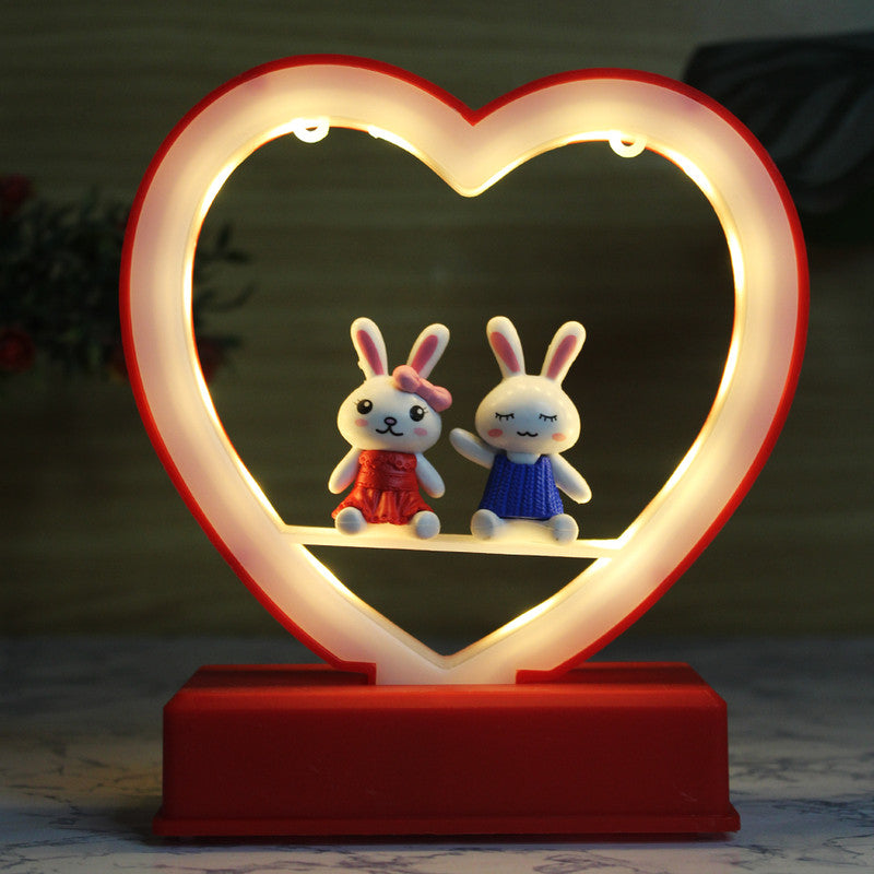 Heart-Shaped LED Light - Design 1