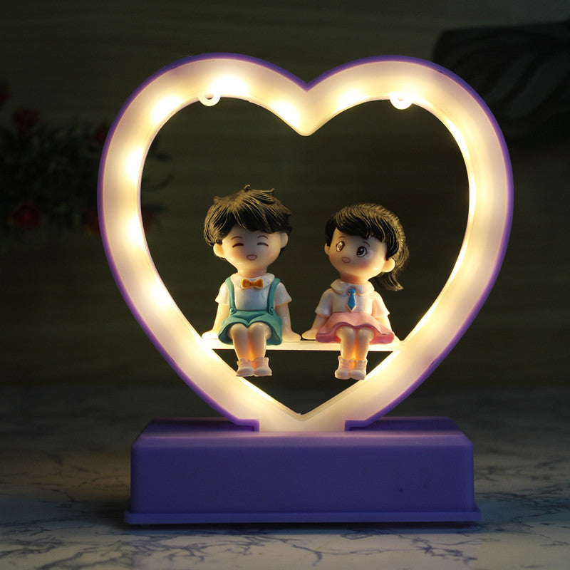 Heart-Shaped LED Light - Design 2