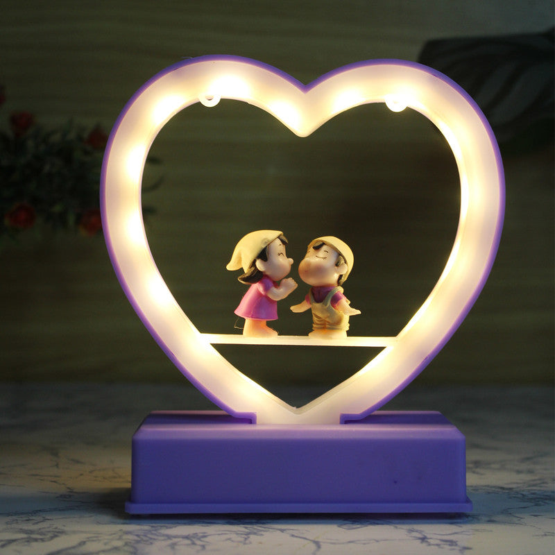 Heart-Shaped LED Light - Design 3
