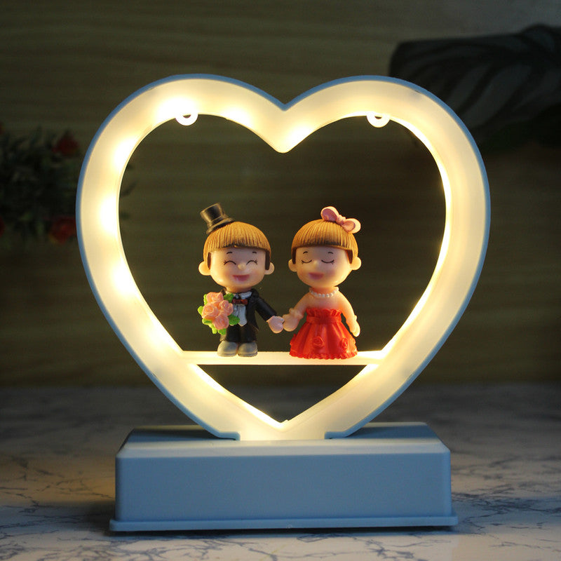 Heart-Shaped LED Light - Design 4