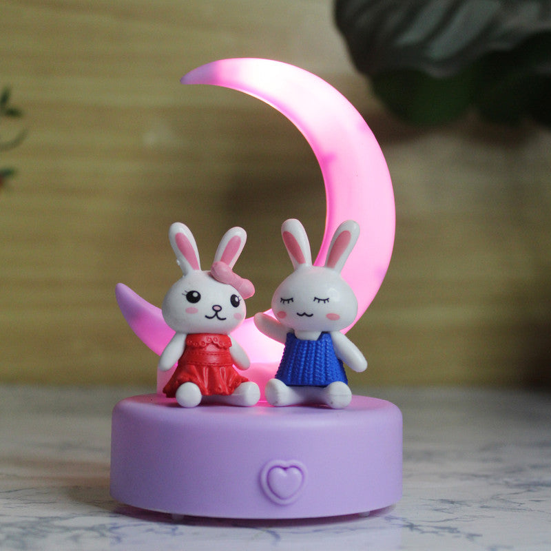 Moon-Shaped LED Light - Design 2