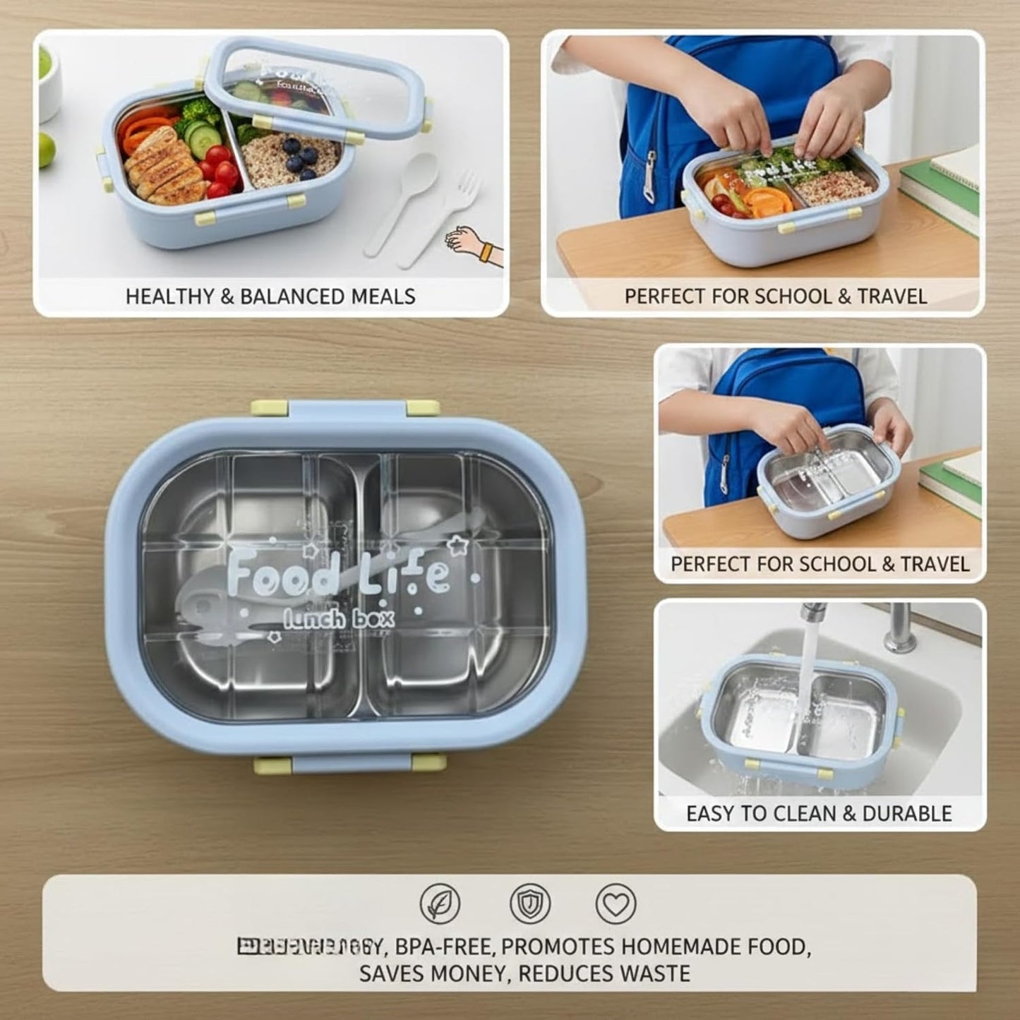 Food Life Lunch Box