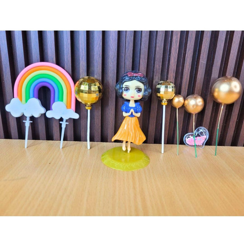 Princess Cake Topper - Party Theme