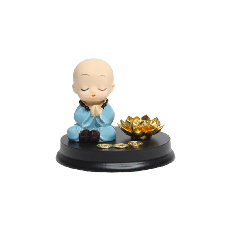 Monk with Namaste Incense Stick Stand