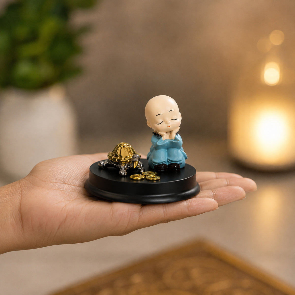 Relaxing Monk Incense Stick Stand
