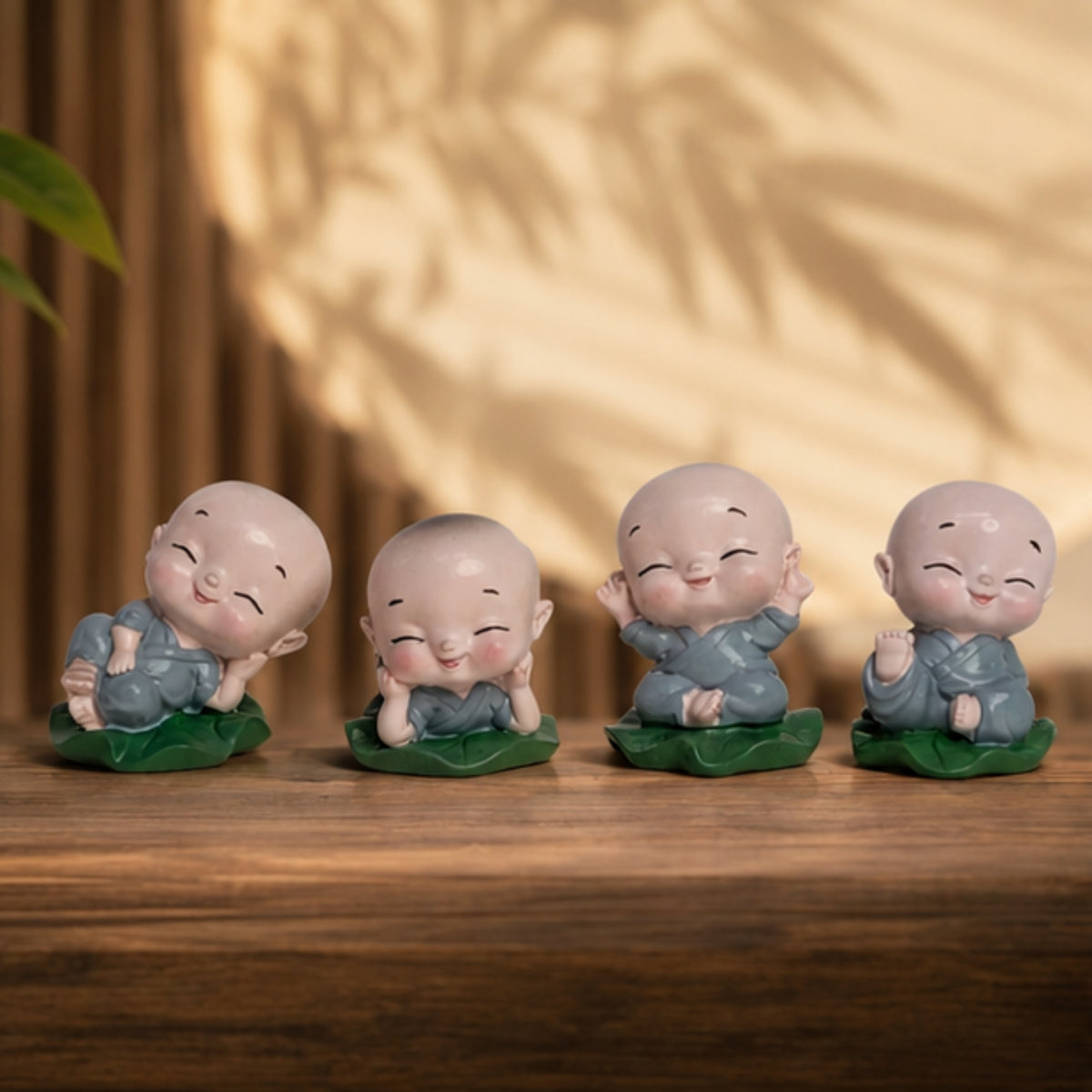 Smiling Baby Monks Set of 4