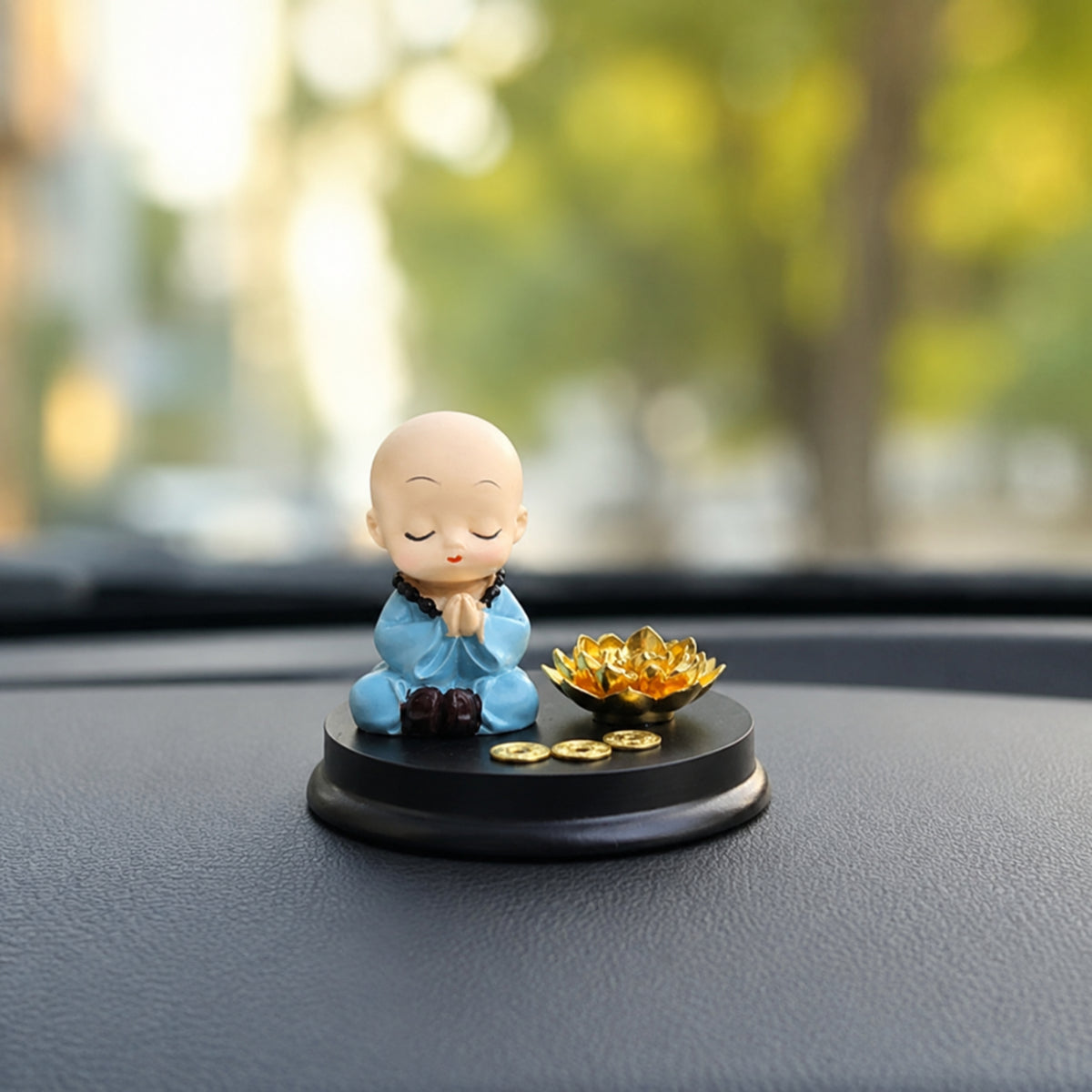 Monk with Namaste Incense Stick Stand