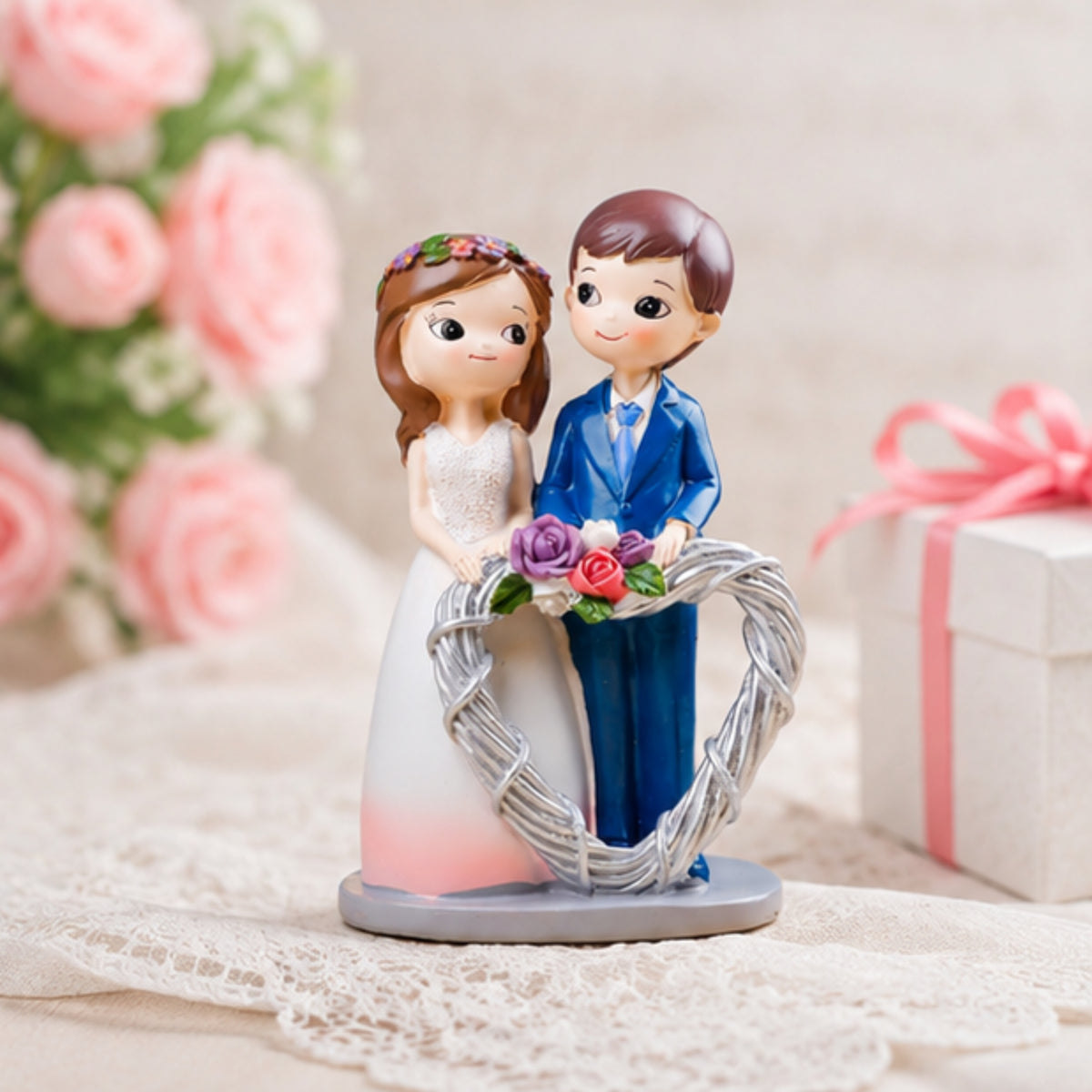 Sweetheart Wedding Couple Figurine - Classic Edition