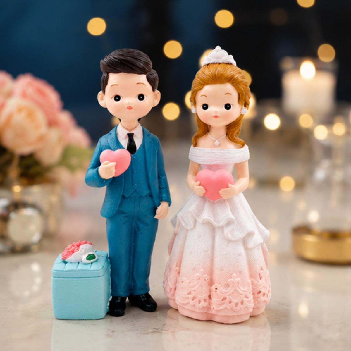"Together Forever" Wedding Couple Figurine Set