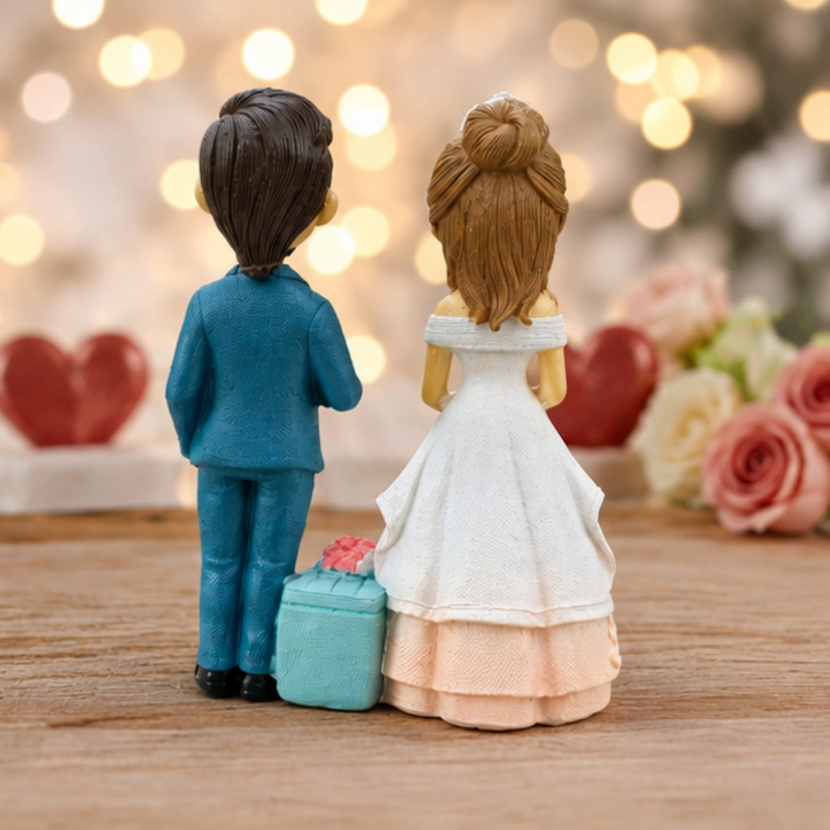 "Together Forever" Wedding Couple Figurine Set