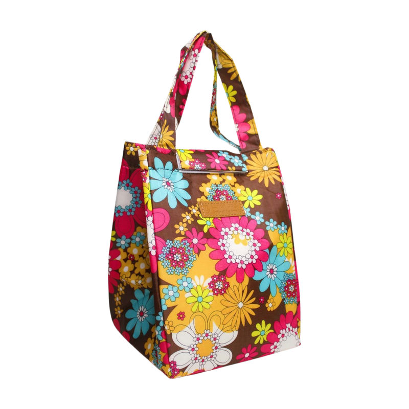 Canvas Tote Lunch Bag - Pink