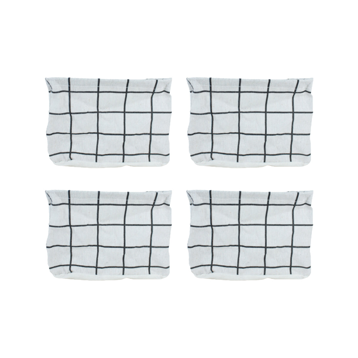 Foldable Cloth Storage Box - White